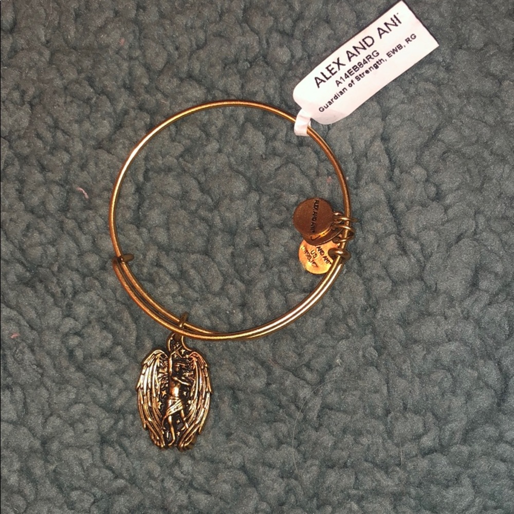 Alex and Ani gold bracelet
